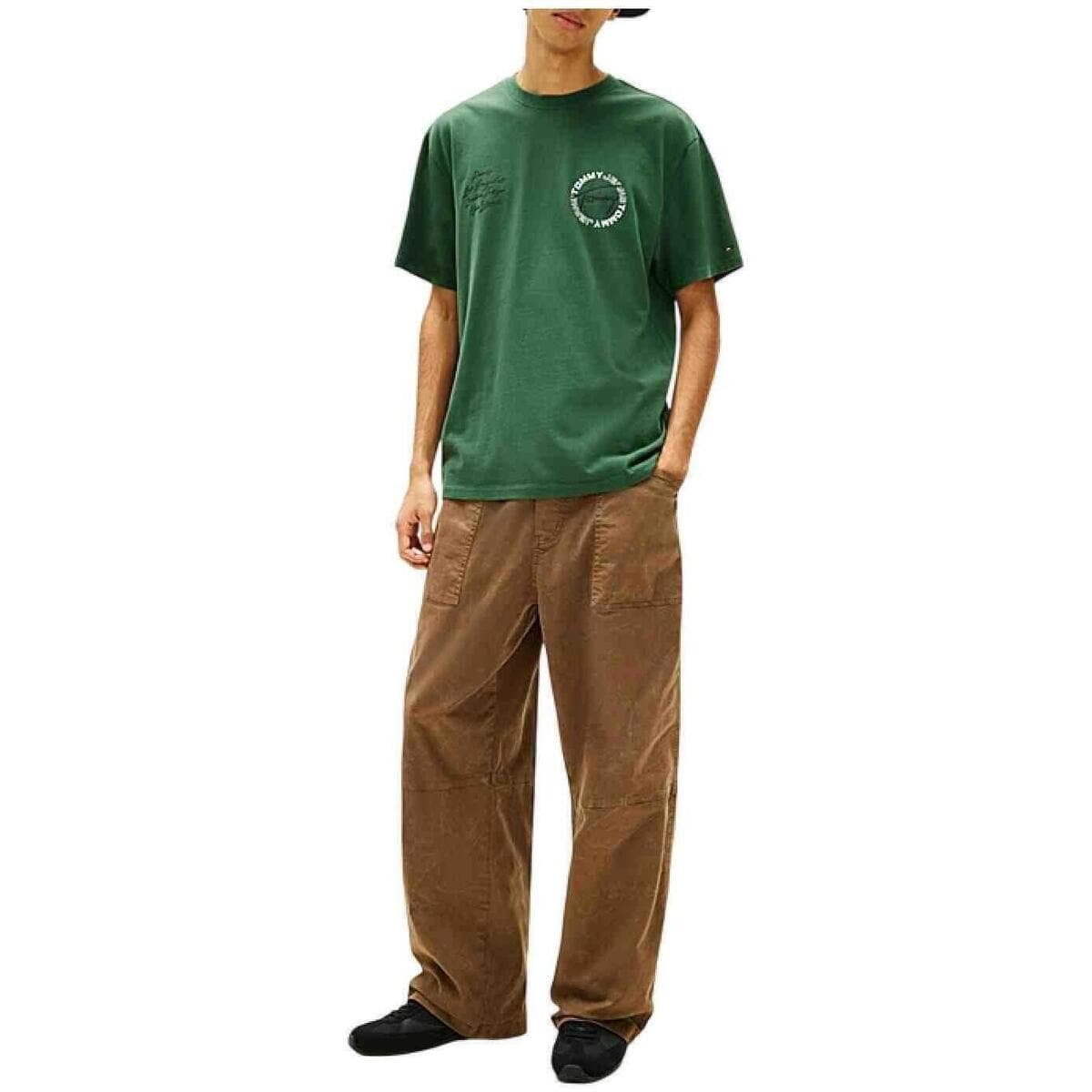Men's T-Shirts Tommy Hilfiger Green