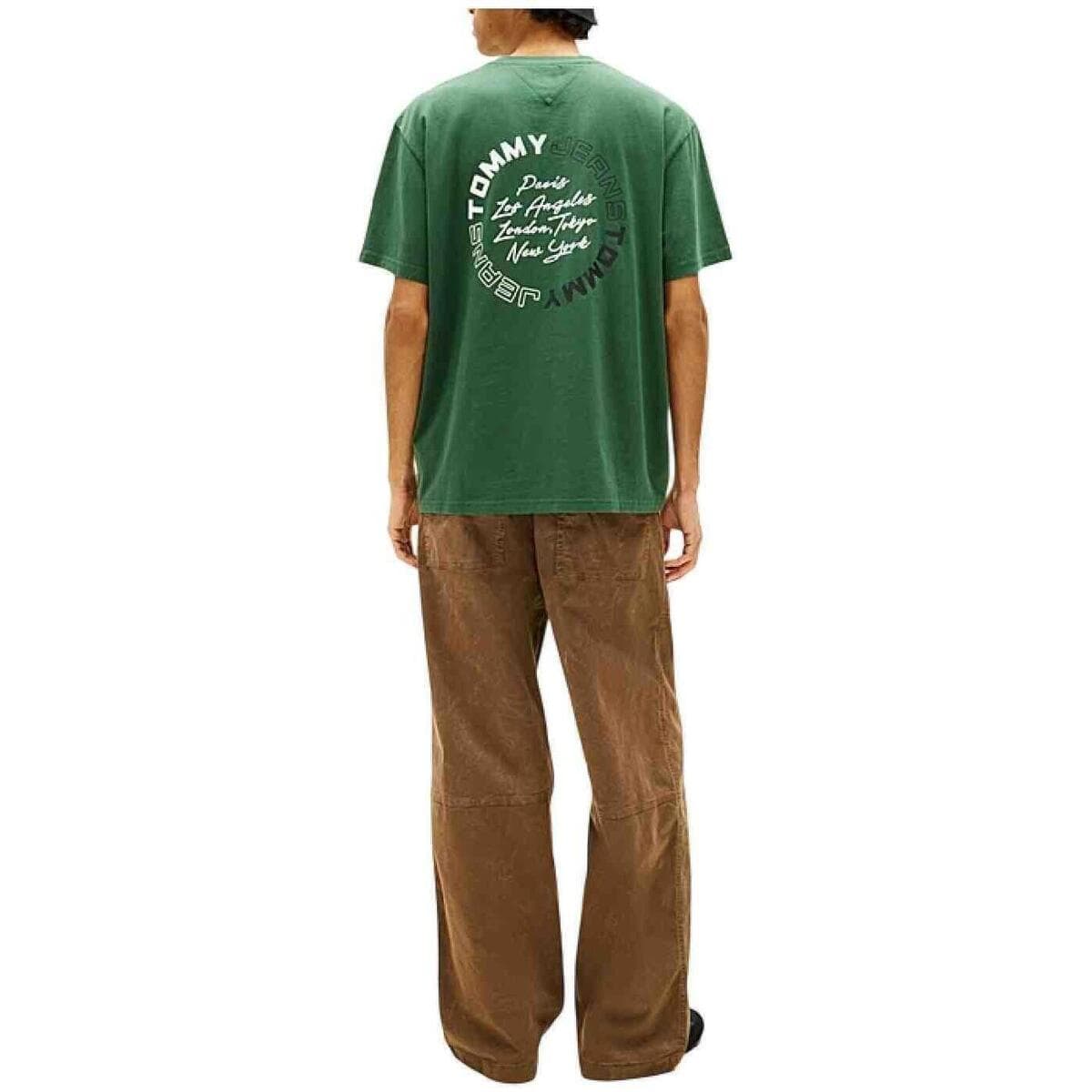 Men's T-Shirts Tommy Hilfiger Green