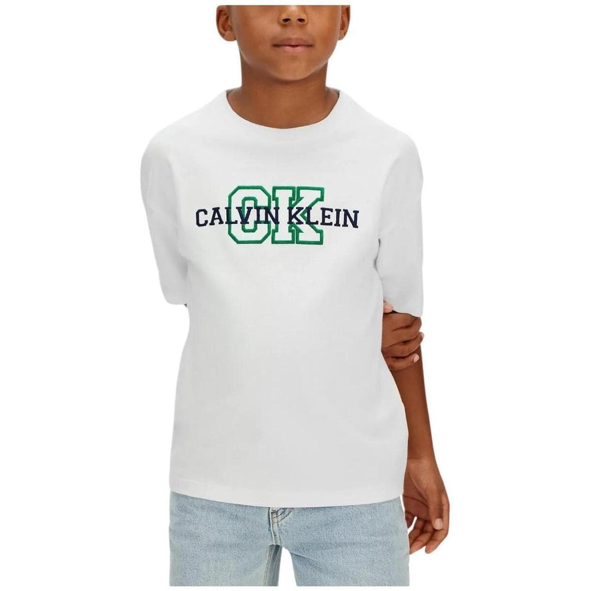 T-shirt με κοντά μανίκια Calvin Klein Jeans LVCKSJA11BYAF