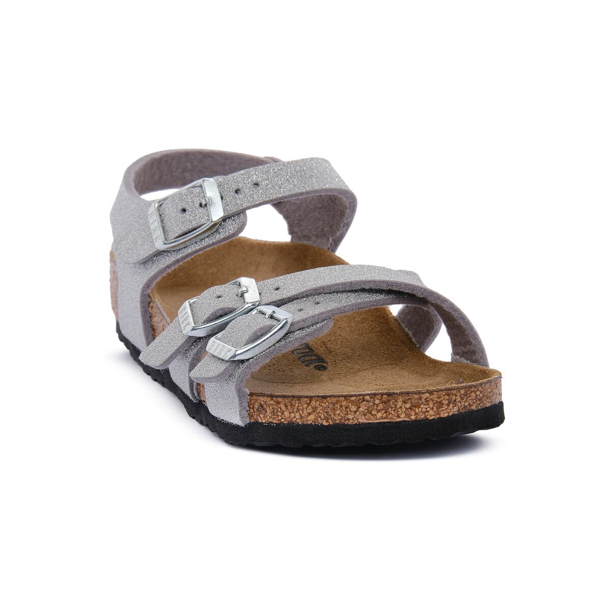 Σανδάλια χωρίς τακούνι BIRKENSTOCK KUMBA KIDS SHINY CALZ S