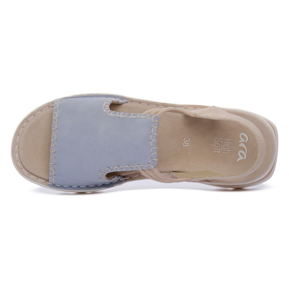 Women's Platforms Ara Blue