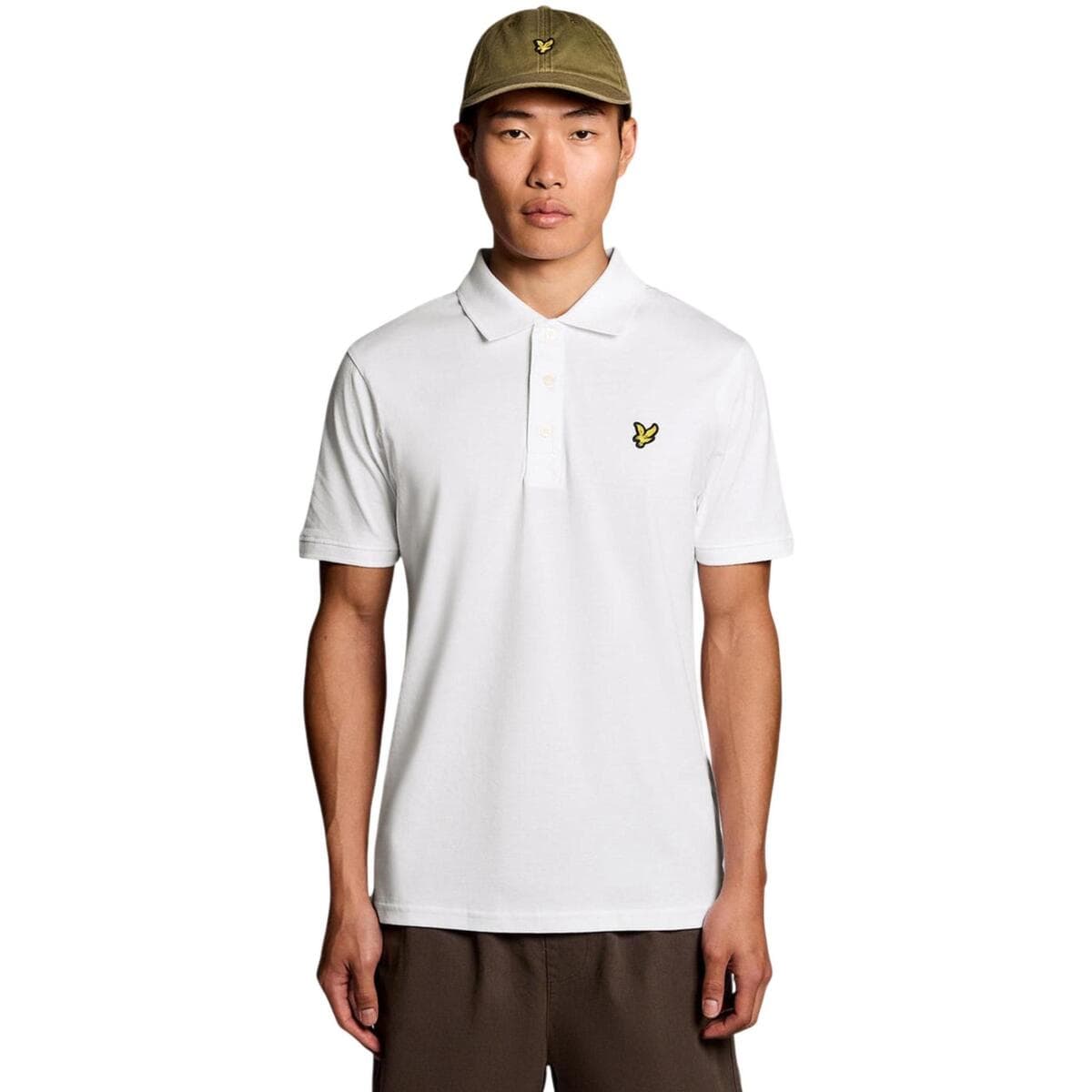 Men's Polo Shirts Lyle & Scott White