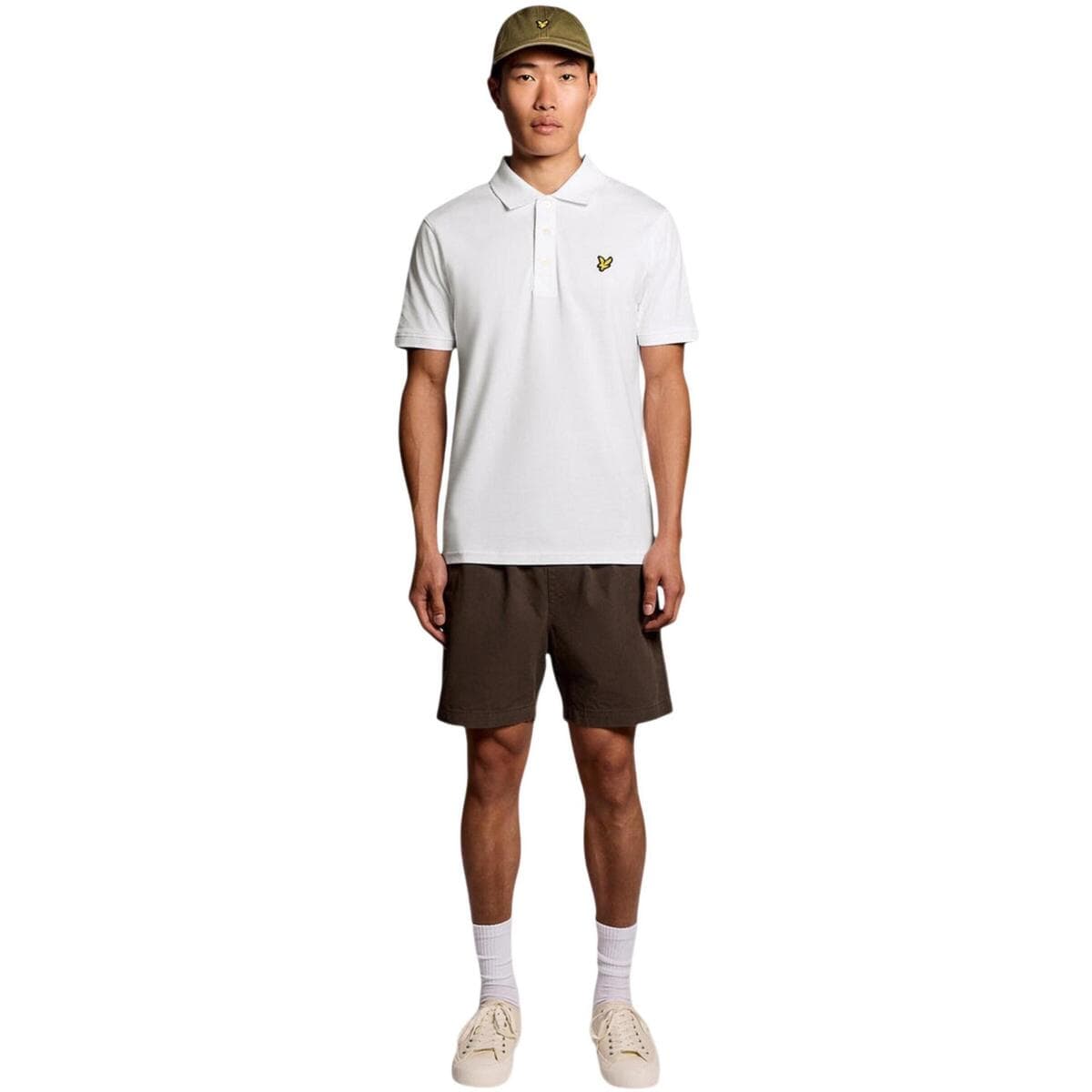 Men's Polo Shirts Lyle & Scott White