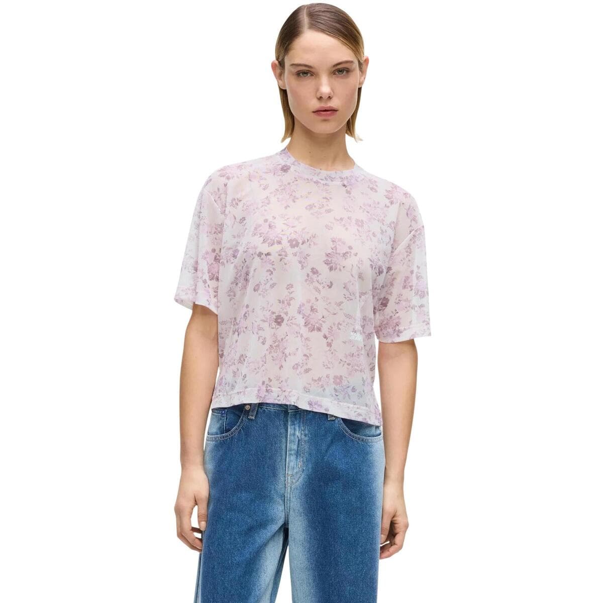 Women's T-Shirts Karl Lagerfeld Pink