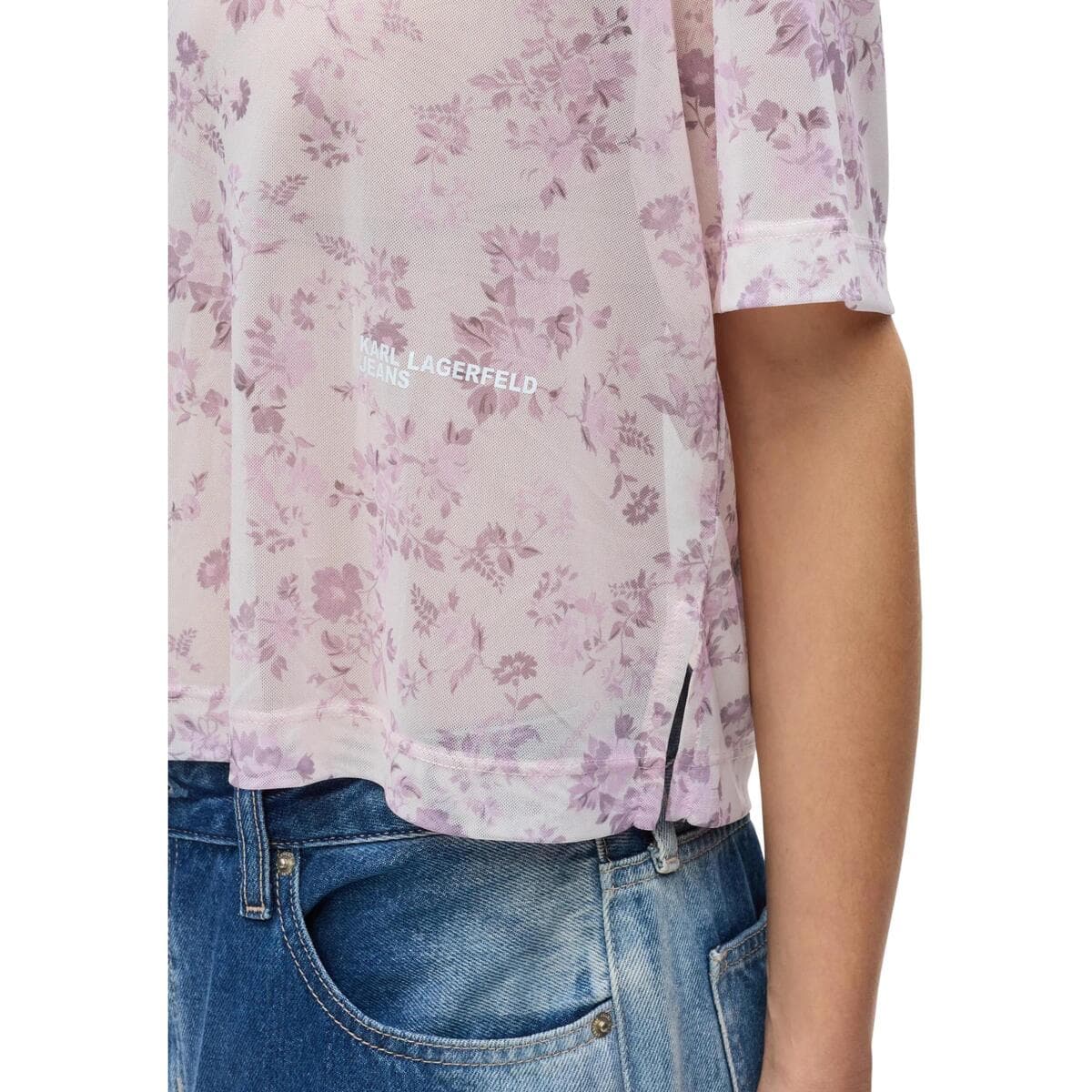 Women's T-Shirts Karl Lagerfeld Pink