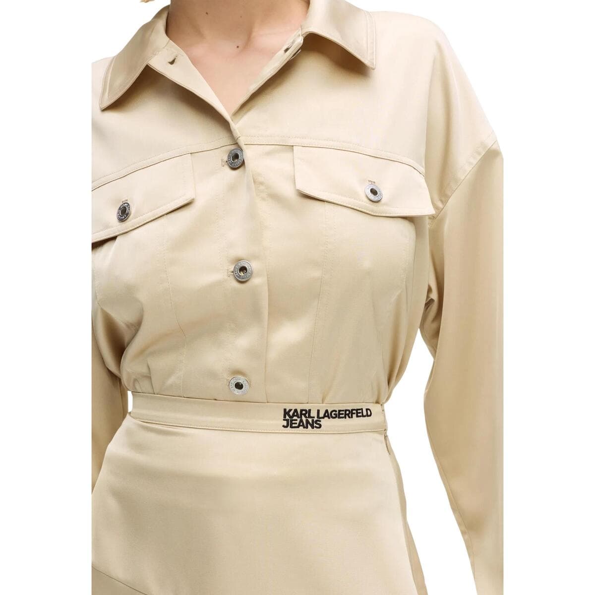 Women's Skirts Karl Lagerfeld Beige