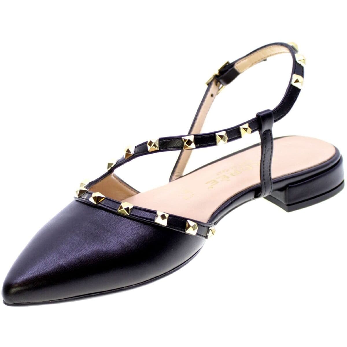 Women's Ballet Flats Nacree Black