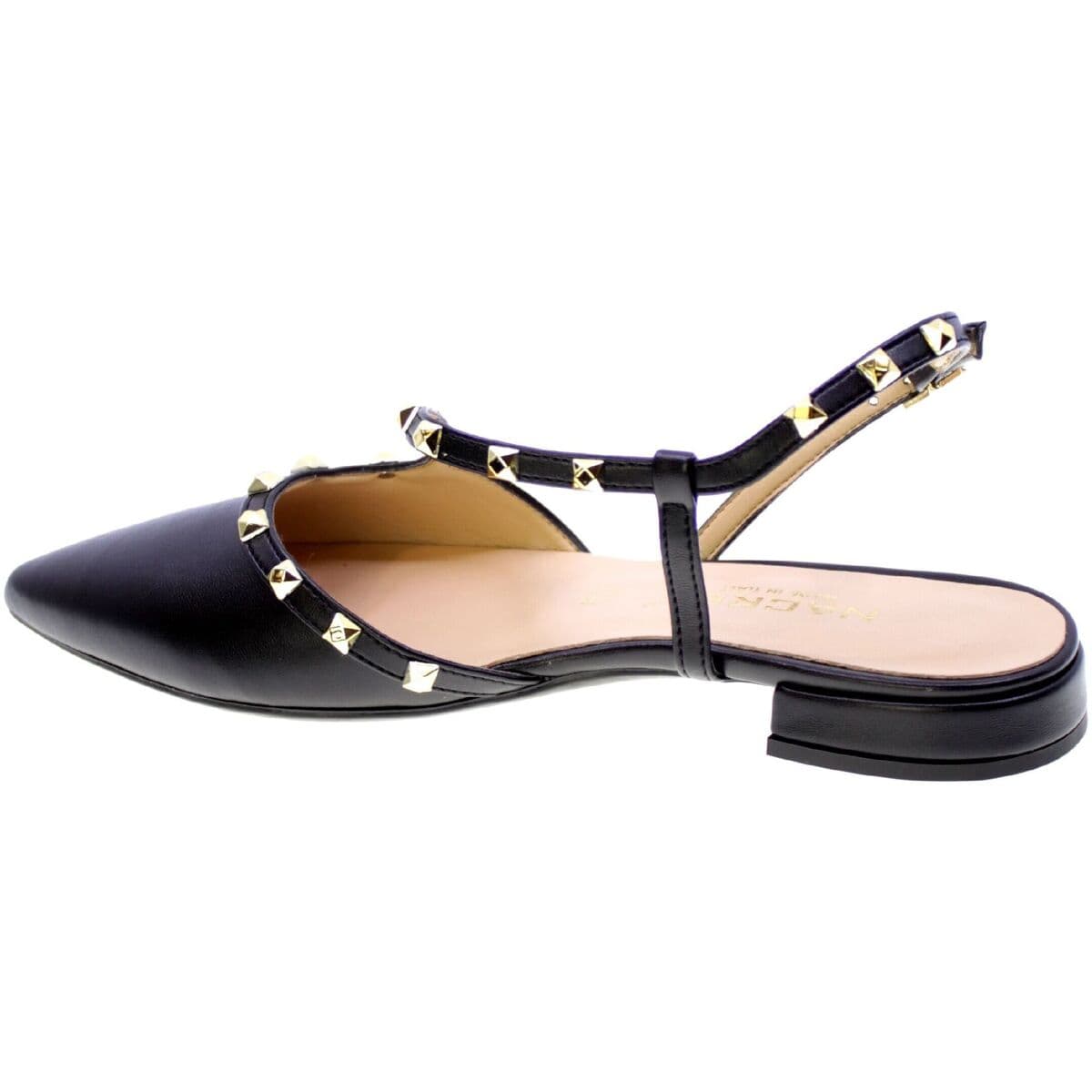 Women's Ballet Flats Nacree Black