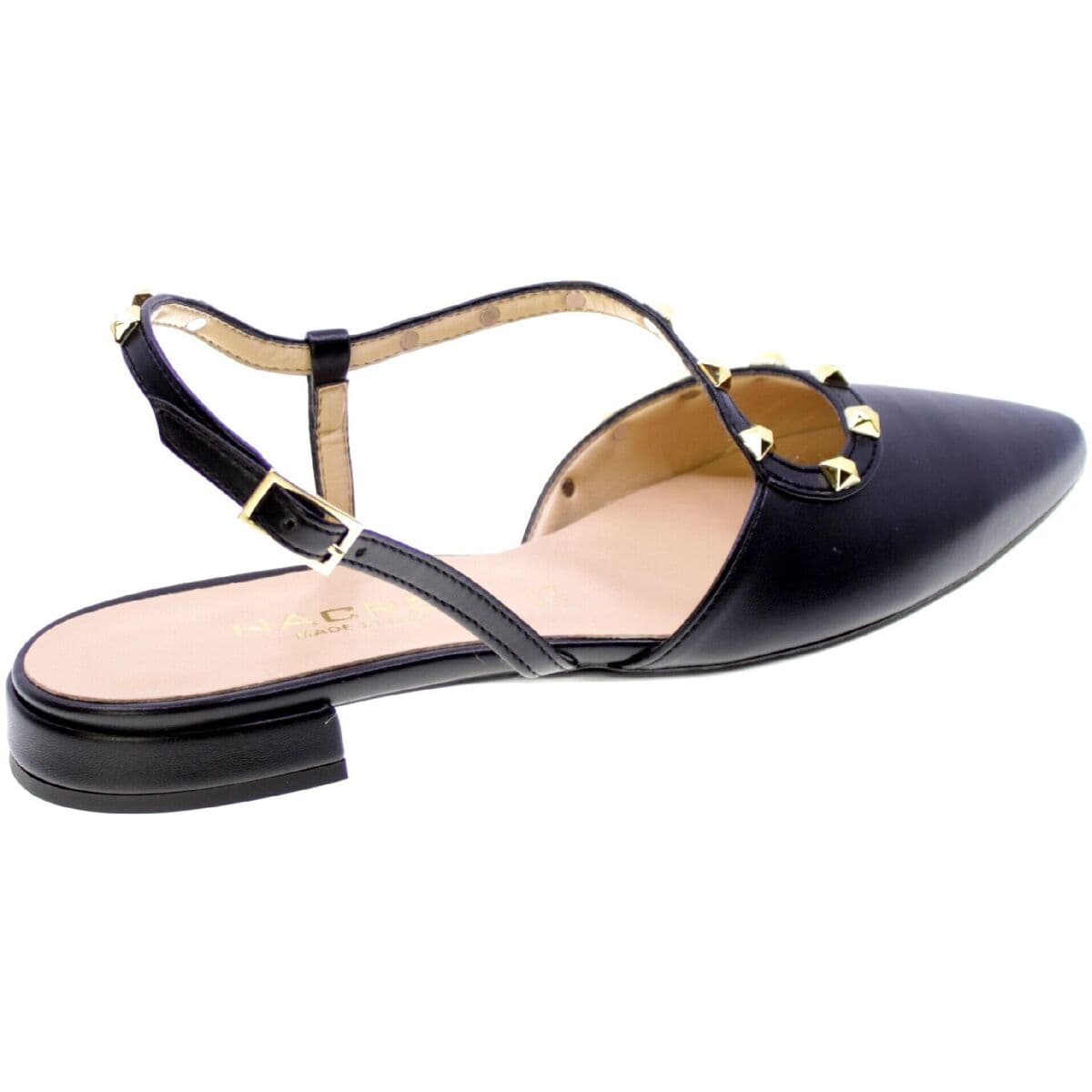 Women's Ballet Flats Nacree Black