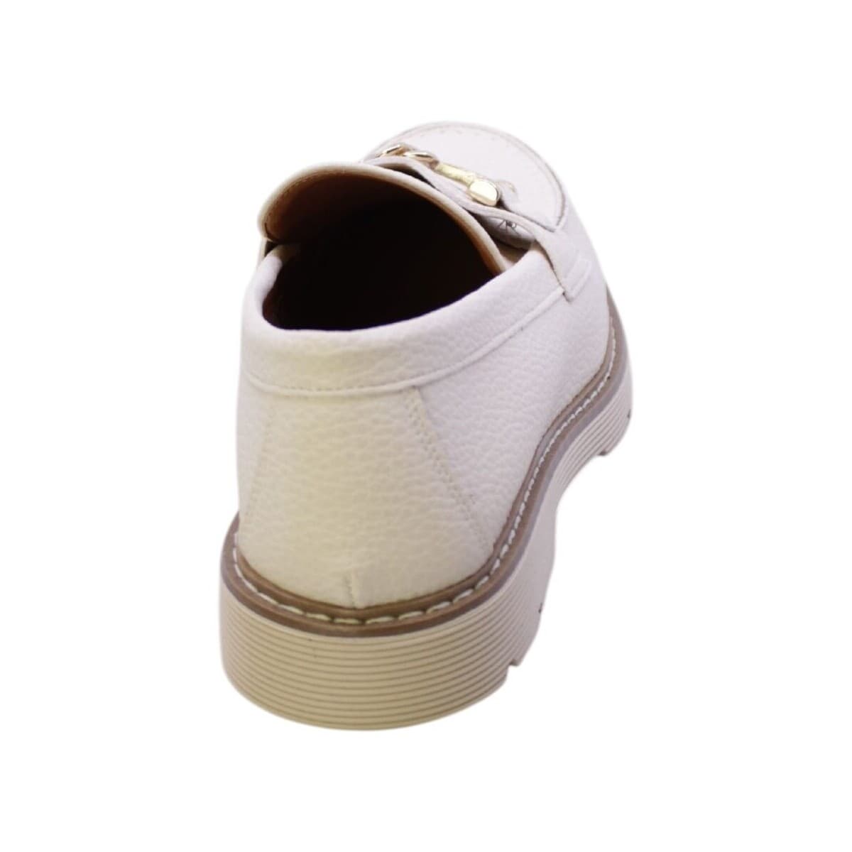 Women's Loafers Nacree White