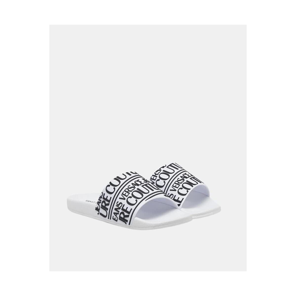 Men's Flip Flops Versace White
