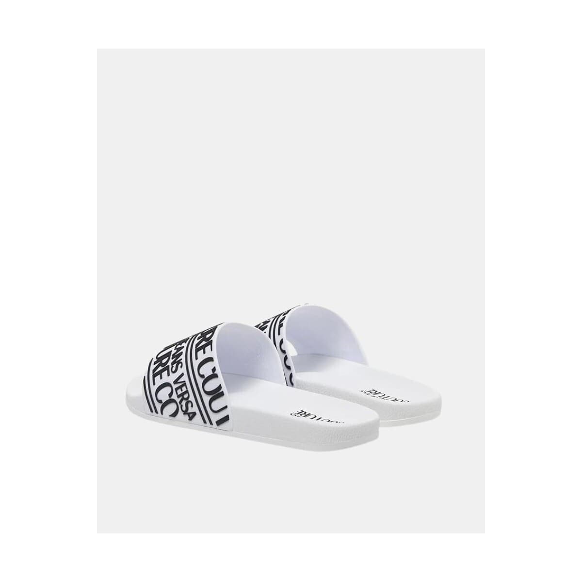 Men's Flip Flops Versace White