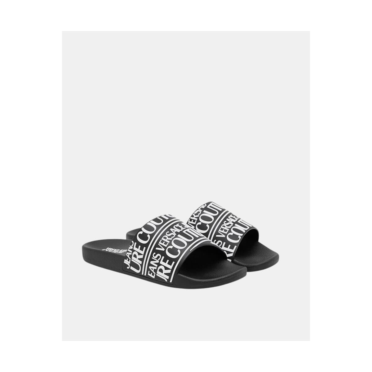 Men's Flip Flops Versace Black