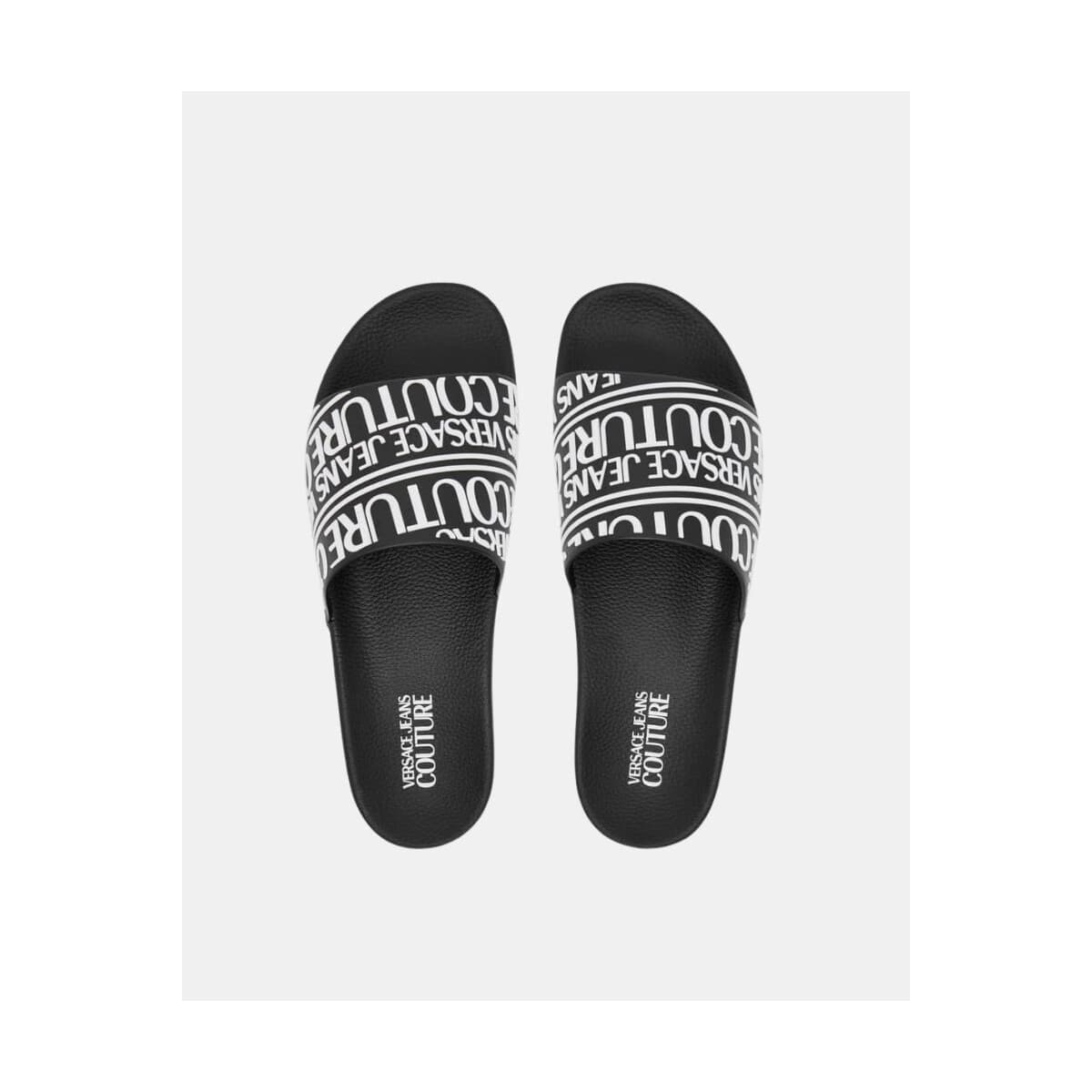 Men's Flip Flops Versace Black