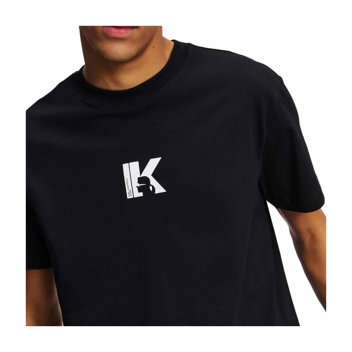 Men's T-Shirts Karl Lagerfeld Black