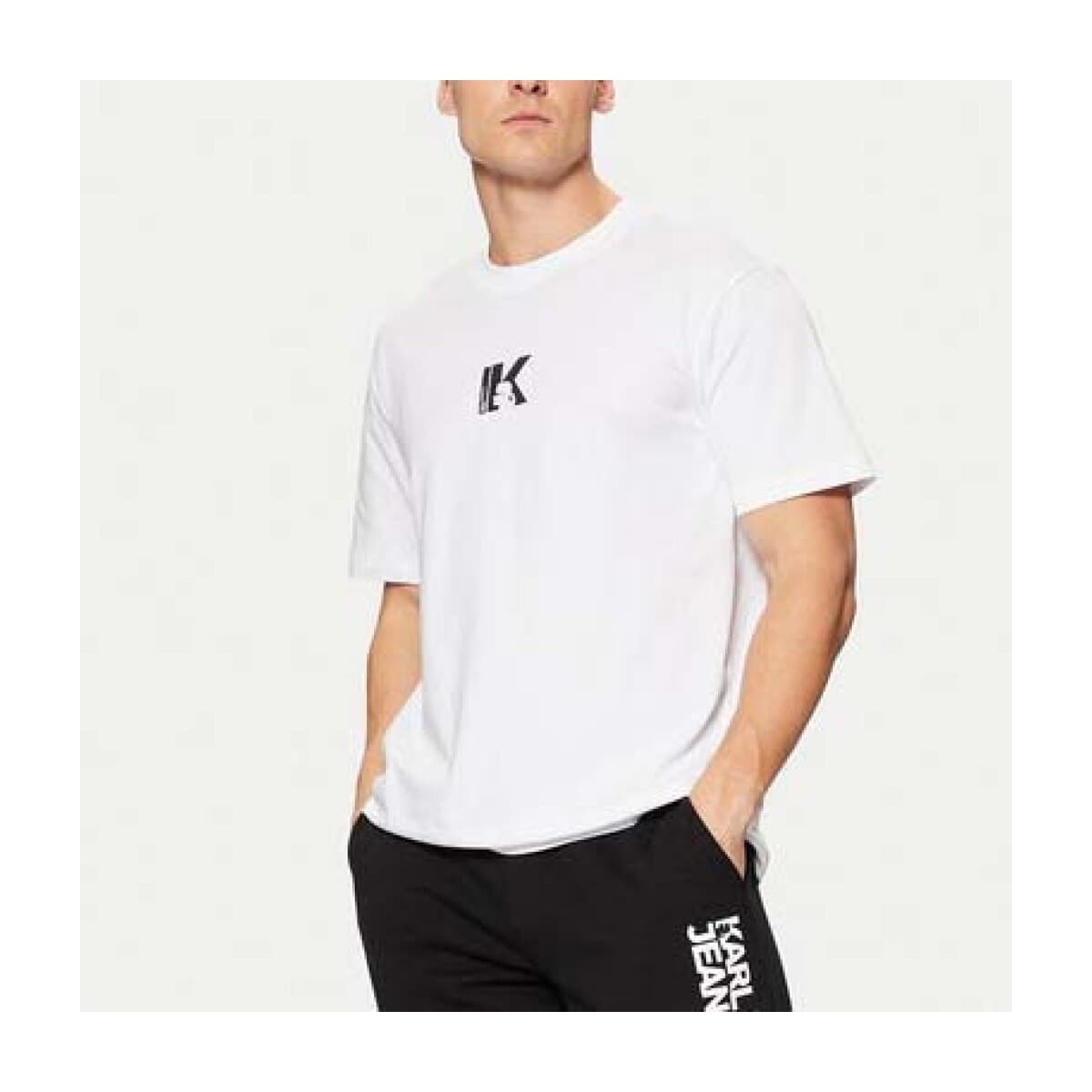 Men's T-Shirts Karl Lagerfeld White