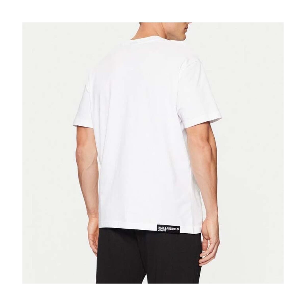 Men's T-Shirts Karl Lagerfeld White