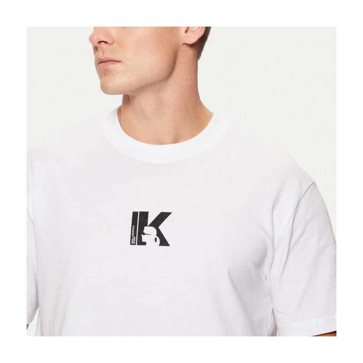 Men's T-Shirts Karl Lagerfeld White
