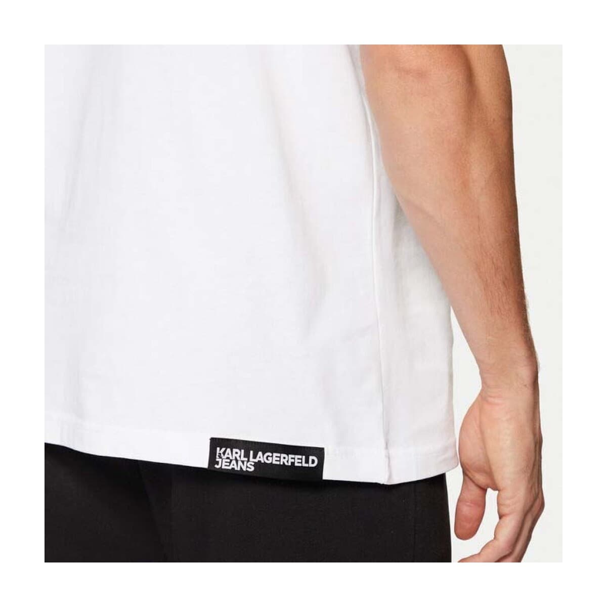 Men's T-Shirts Karl Lagerfeld White
