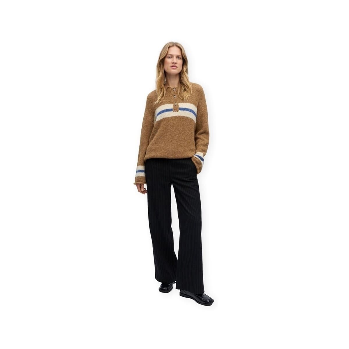 Women's Sweaters Object Brown