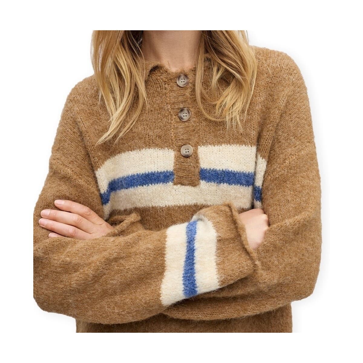 Women's Sweaters Object Brown