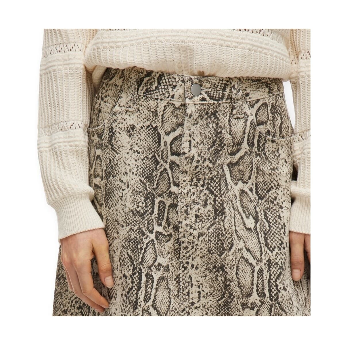 Women's Skirts Vila Beige