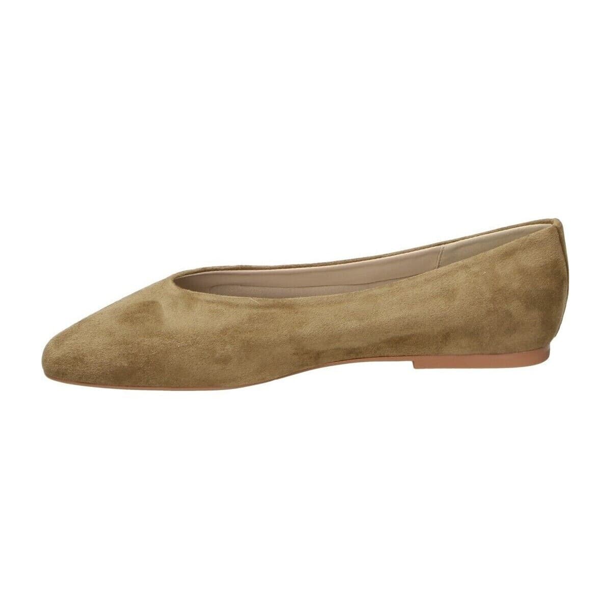 Women's Ballet Flats Skydiva Brown