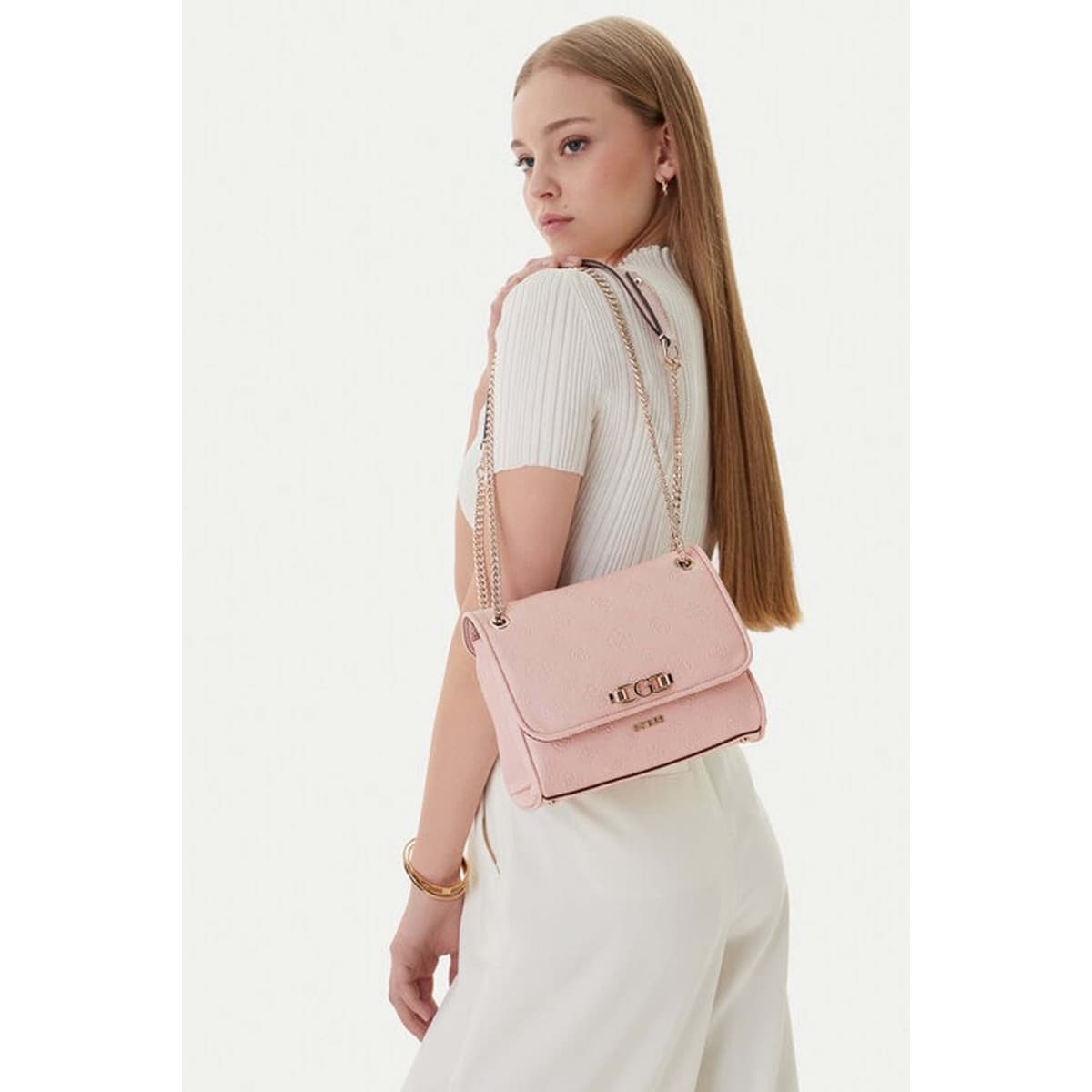 Women's Shoulder Bags Guess Pink