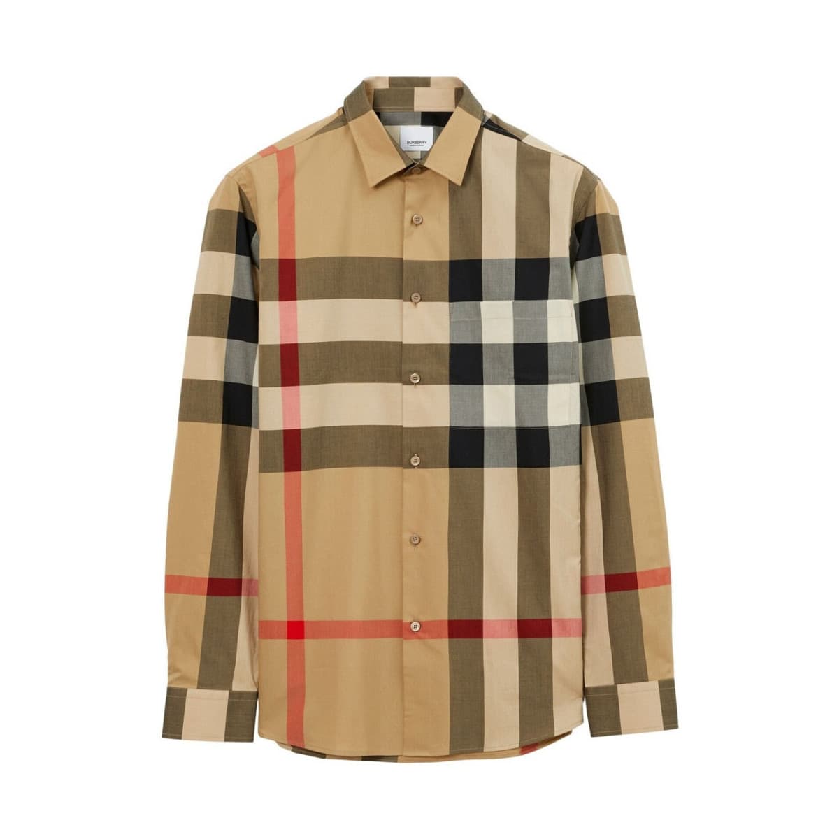 Men's Shirts Burberry Beige