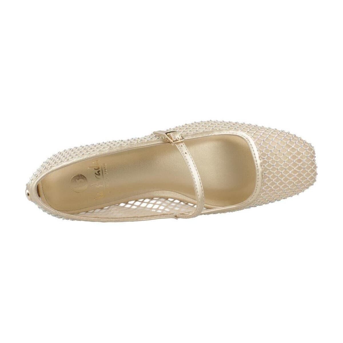 Women's Ballet Flats La Strada Gold
