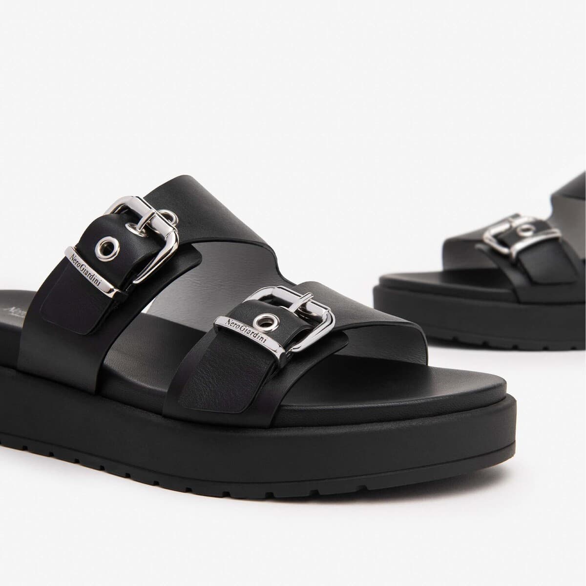 Women's Mules NeroGiardini Black