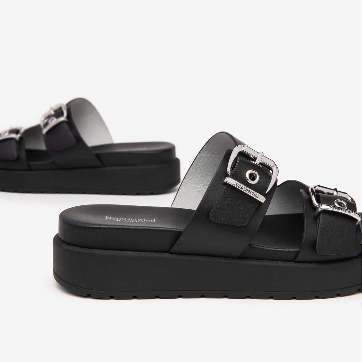 Women's Mules NeroGiardini Black