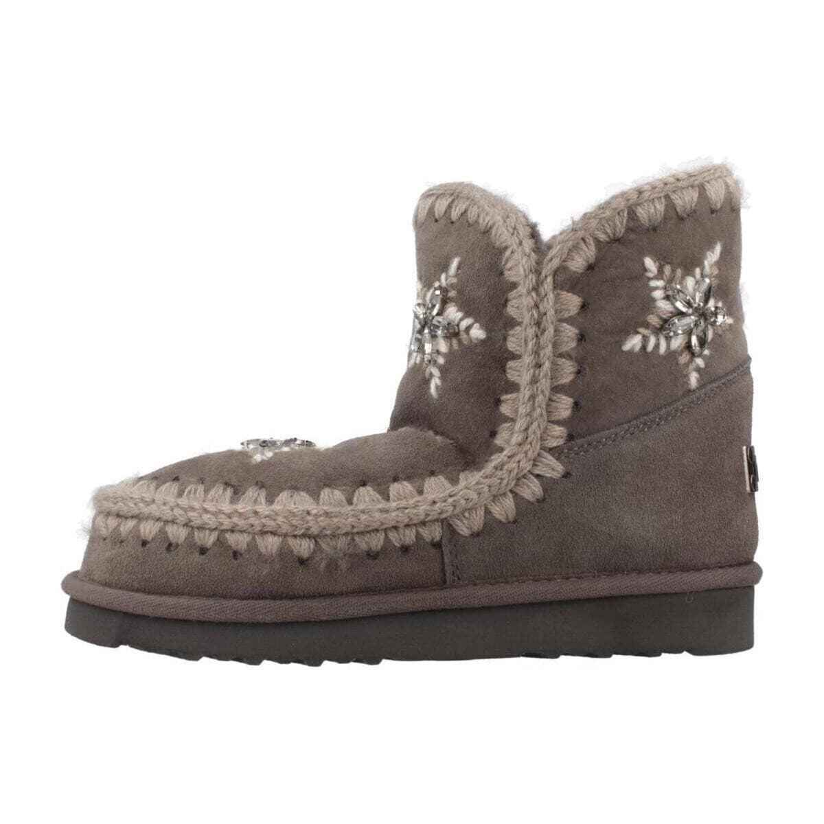Women's Ankle Boots Mou Gray