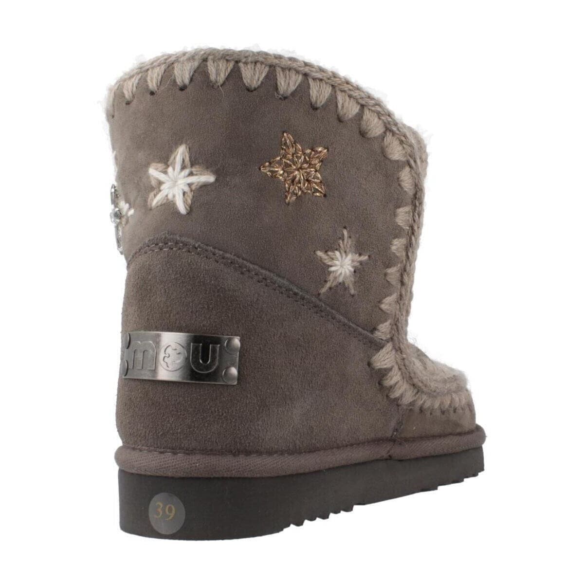 Women's Ankle Boots Mou Gray