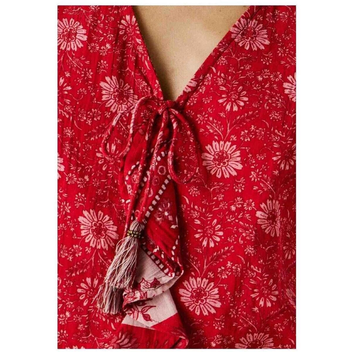 Women's T-Shirts Pepe Jeans Red