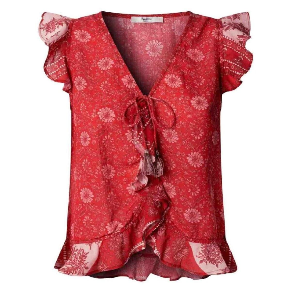 Women's T-Shirts Pepe Jeans Red