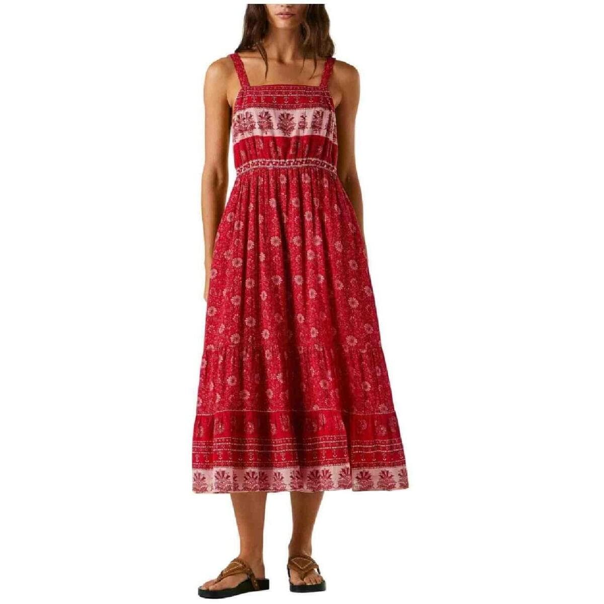 Women's Dresses Pepe Jeans Red