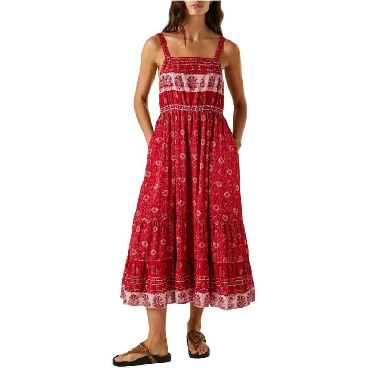 Women's Dresses Pepe Jeans Red