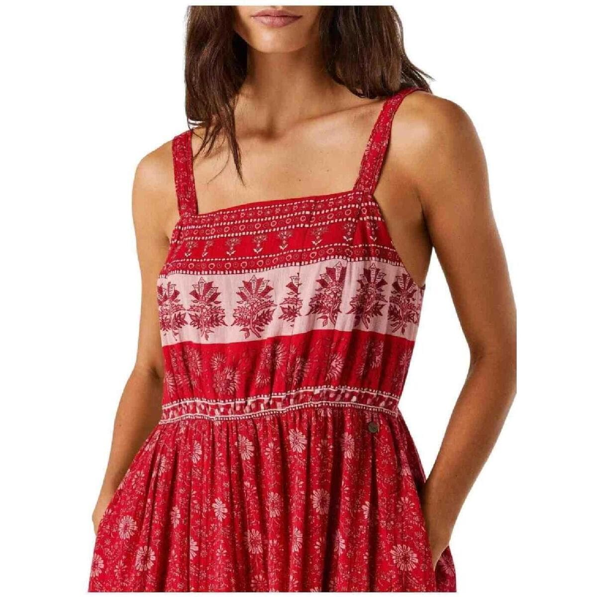 Women's Dresses Pepe Jeans Red