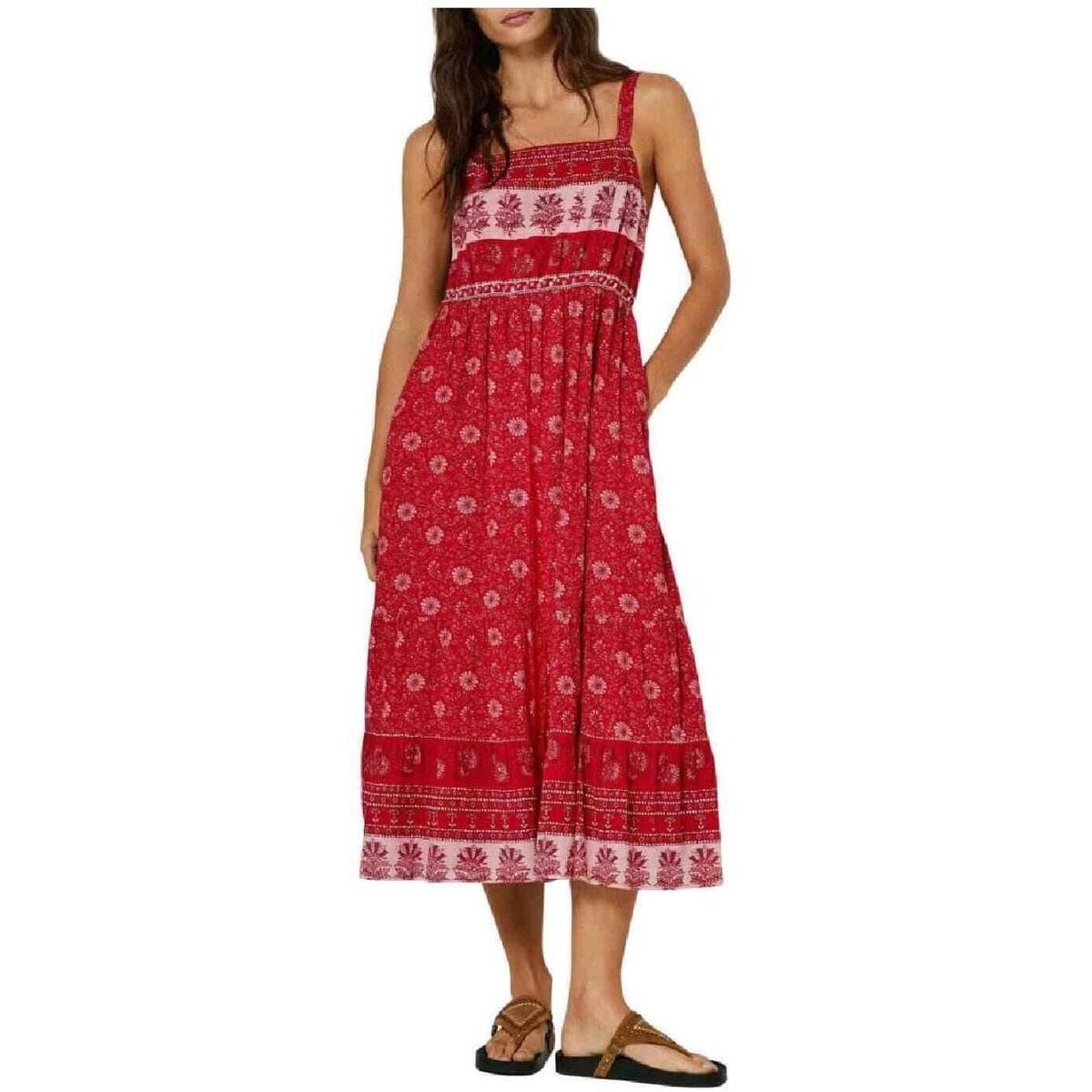 Women's Dresses Pepe Jeans Red