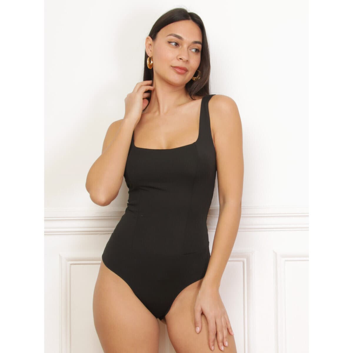 Women's Sleeveless Tops La Modeuse Black