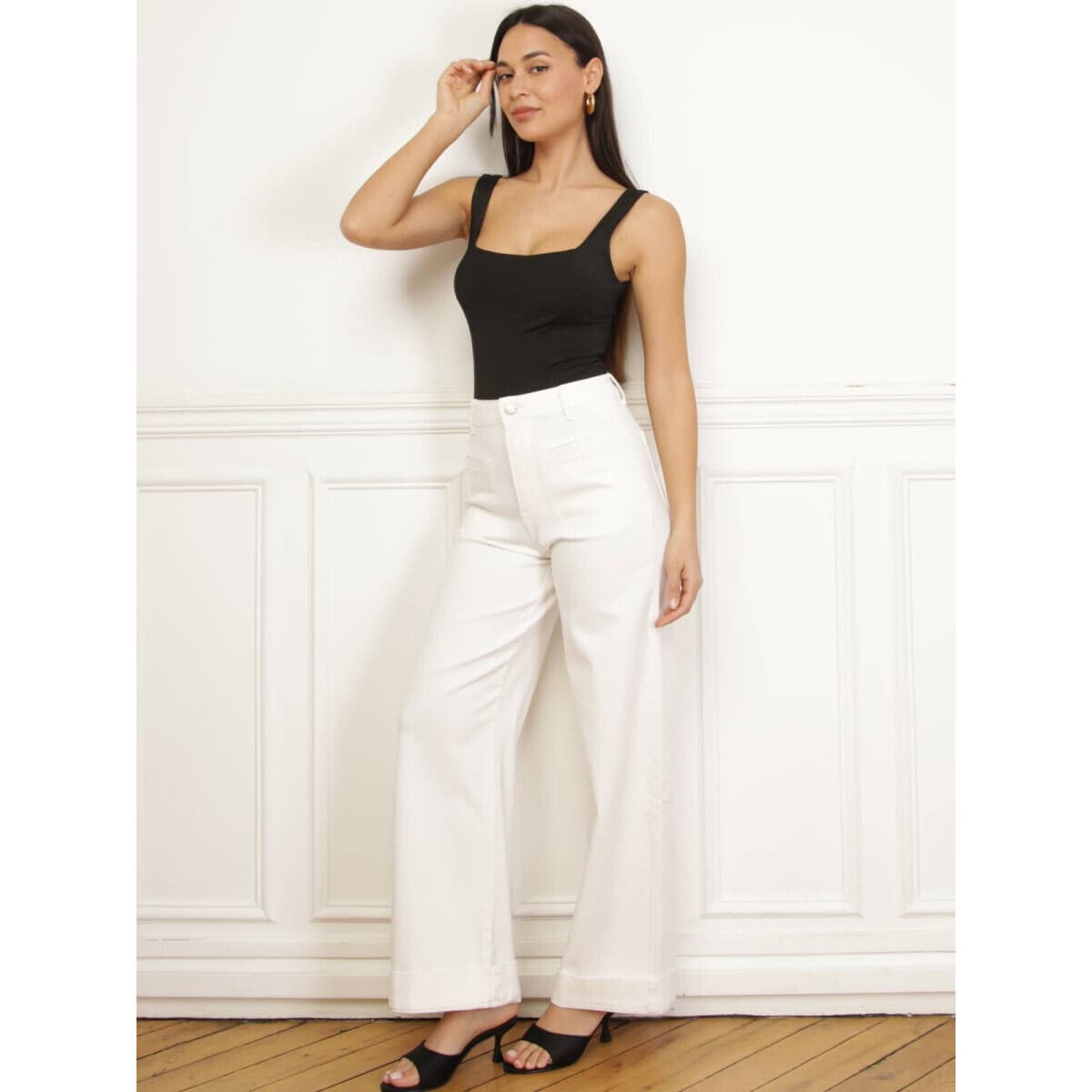 Women's Jeans La Modeuse White
