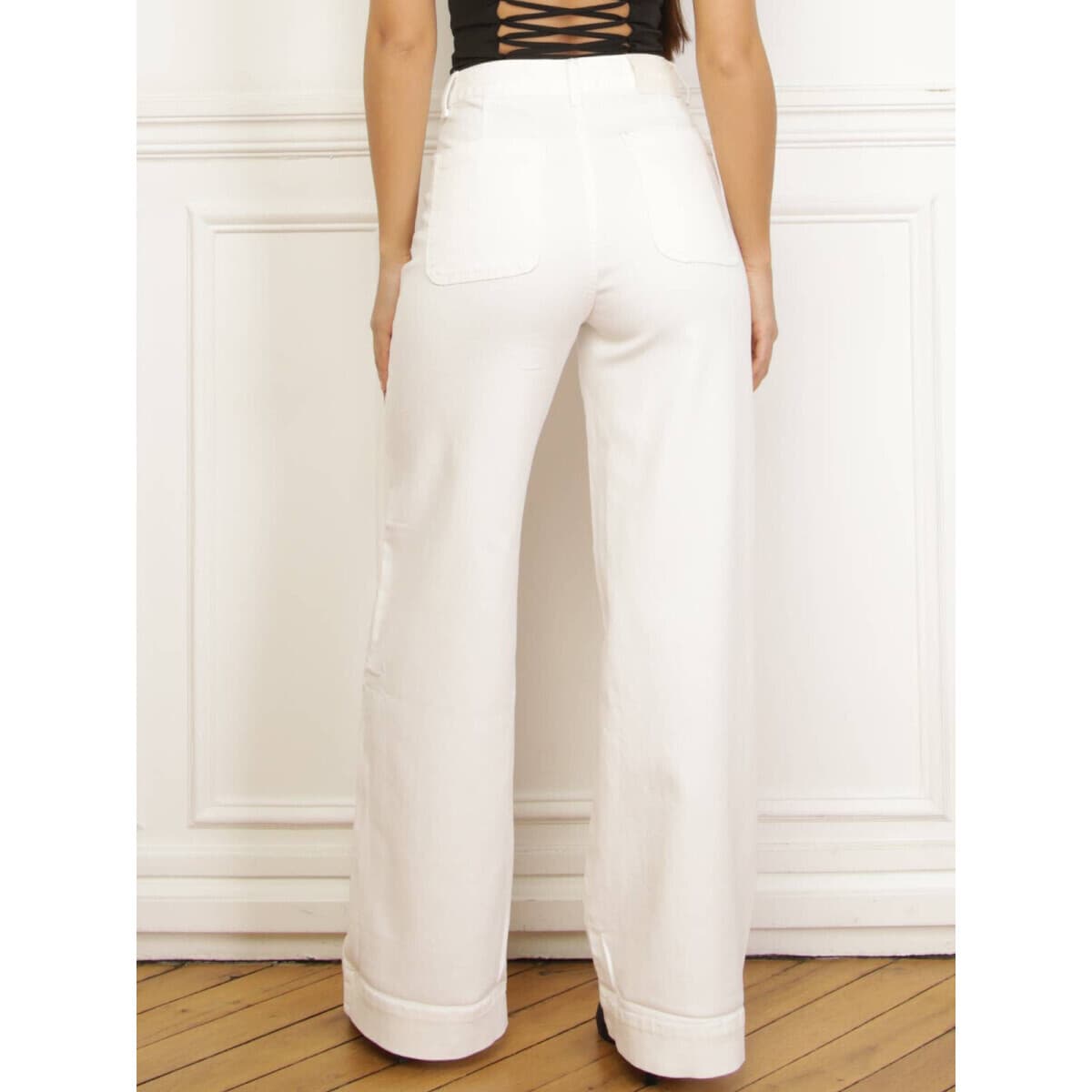 Women's Jeans La Modeuse White