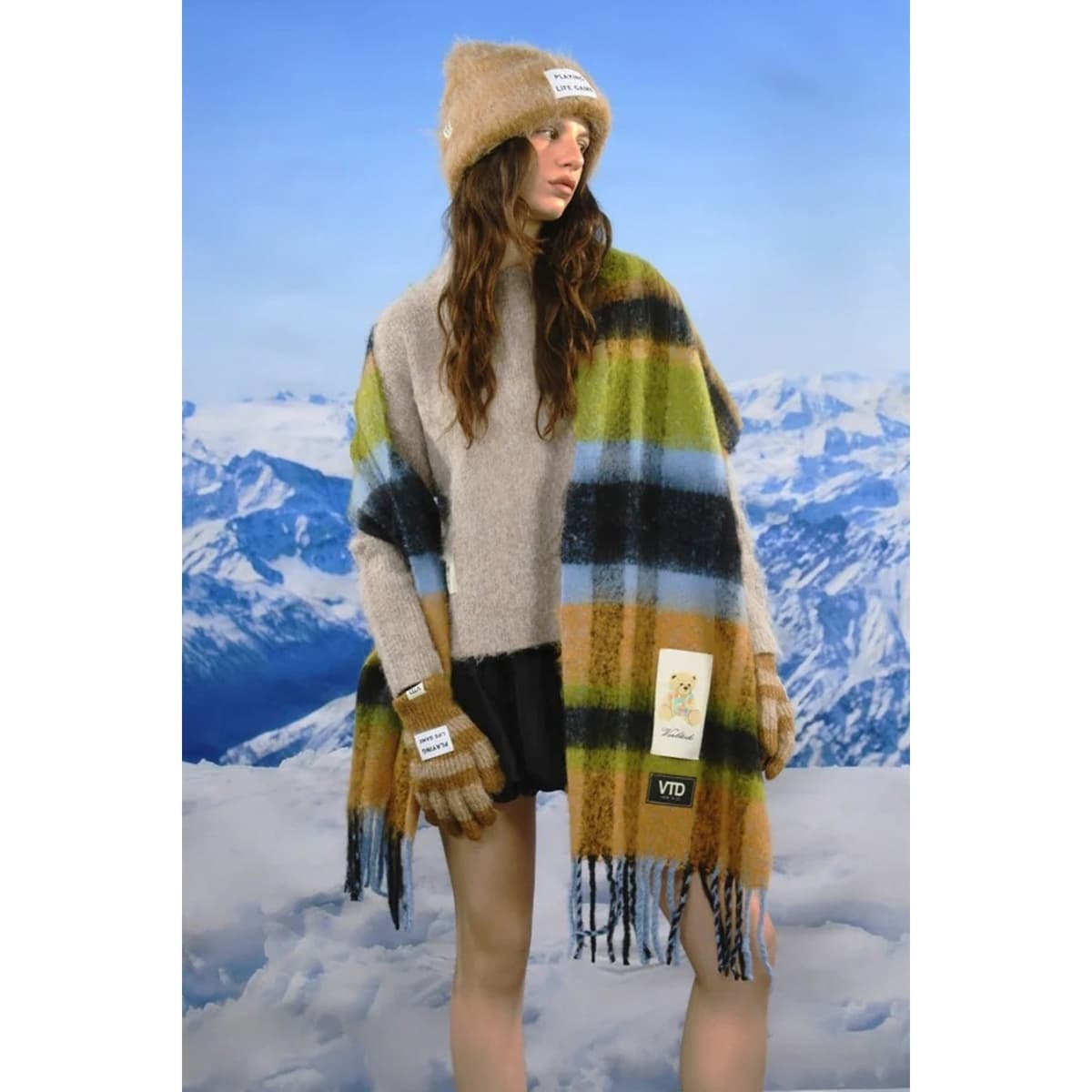 Women's Scarves Verb To Do Multicolor