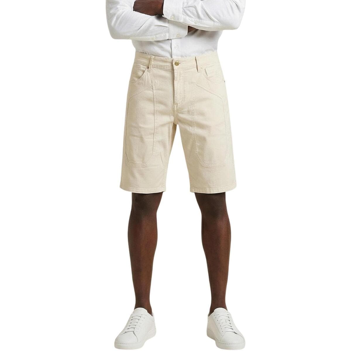 Men's Shorts Jeckerson White