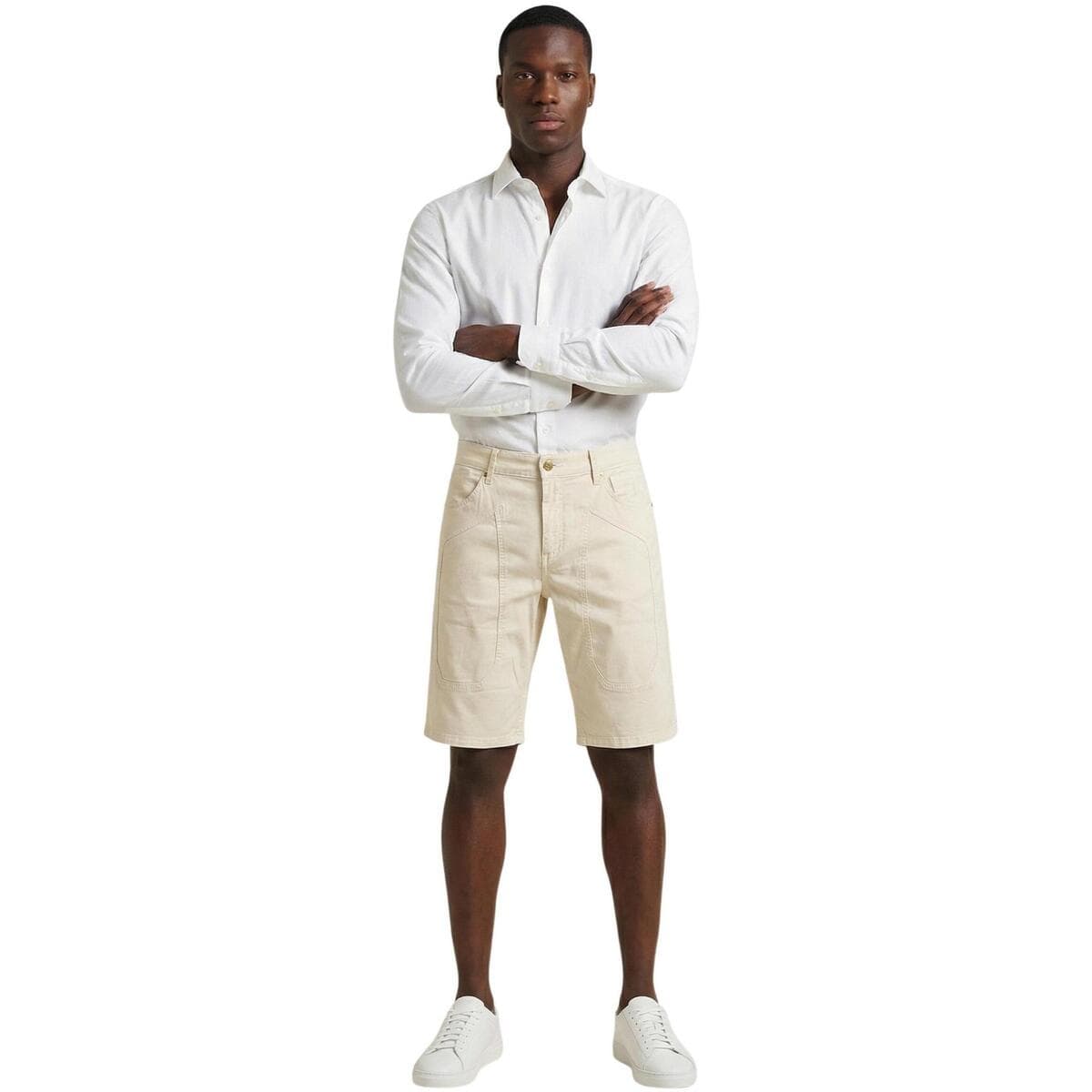 Men's Shorts Jeckerson White