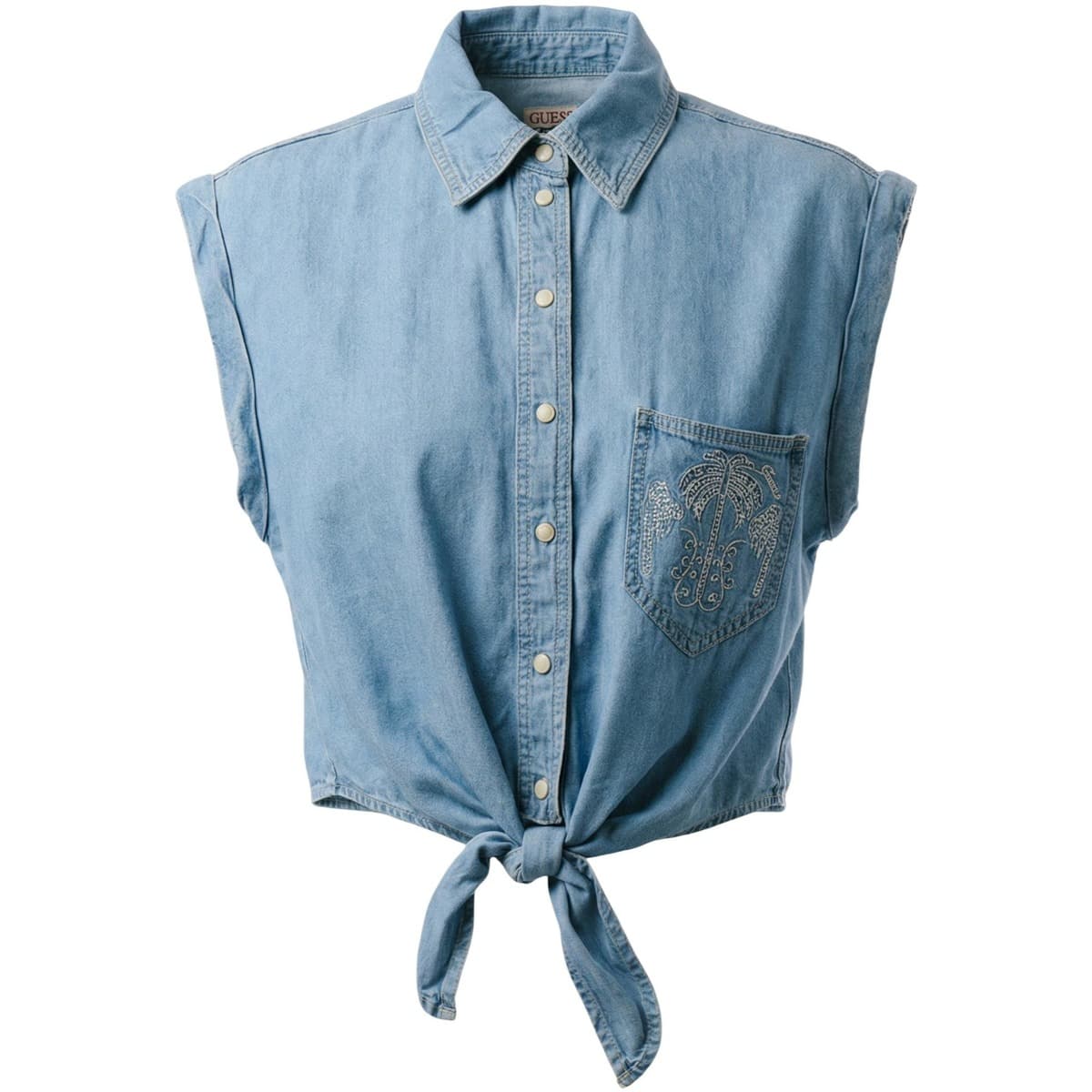 Πουκάμισα Guess AMBRA SHIRT W6GH18 D0713