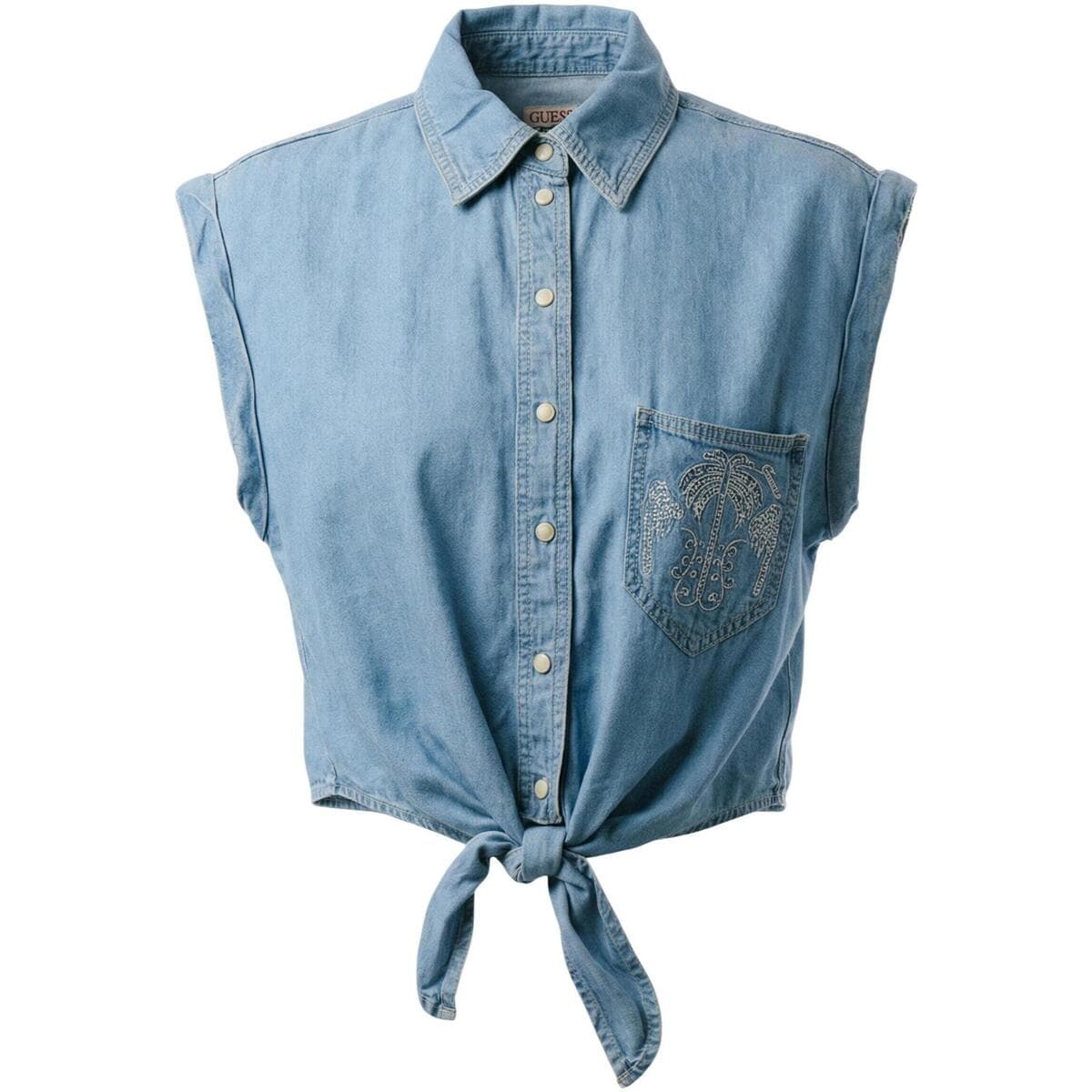 Women's Shirts Guess Blue