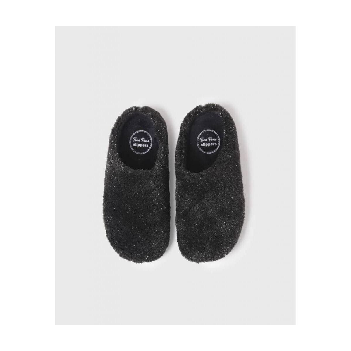 Women's House Slippers Toni Pons Black