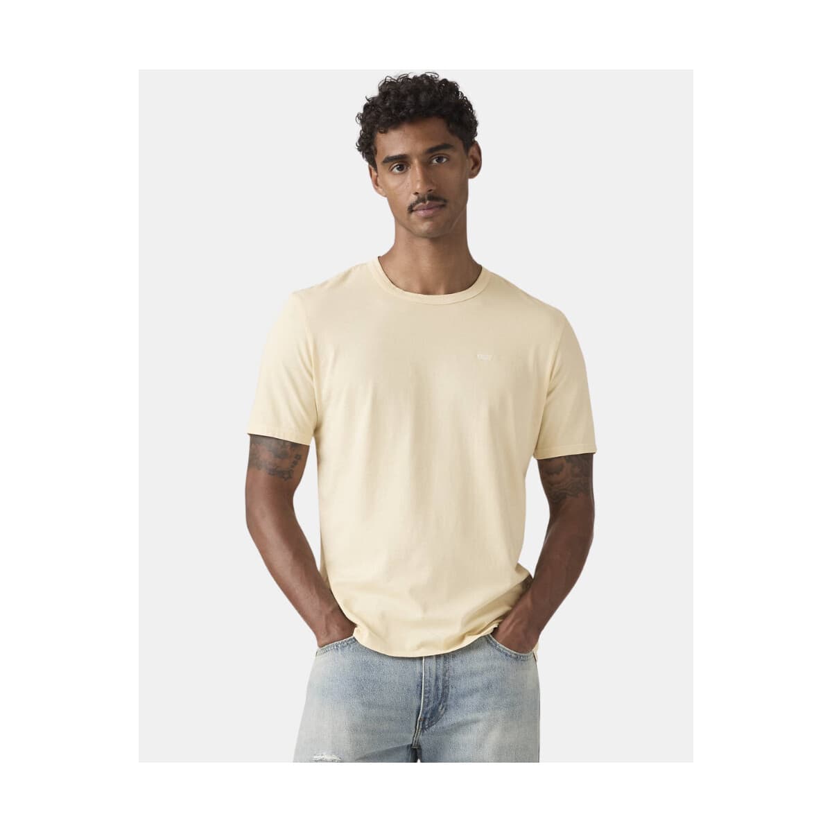 Men's T-Shirts Levis Beige
